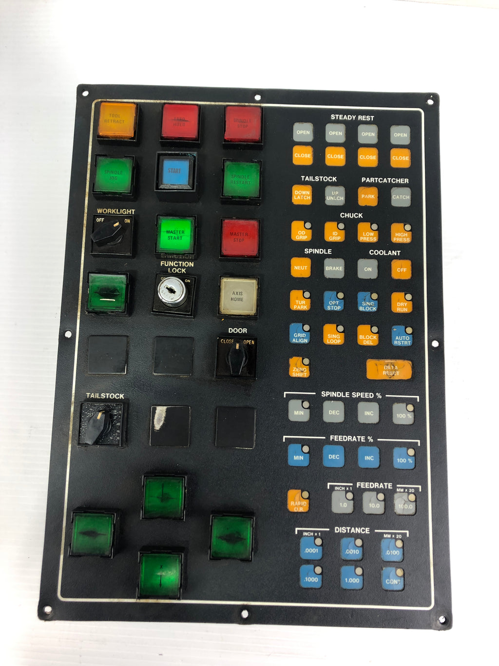 Operators Control Panel Sign Cincinnati Milacron 3-525-0946A MTB Operator Control Panel A850