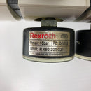 Rexroth Pneumatic Pressure System with Gauges and Lubricator R412006131