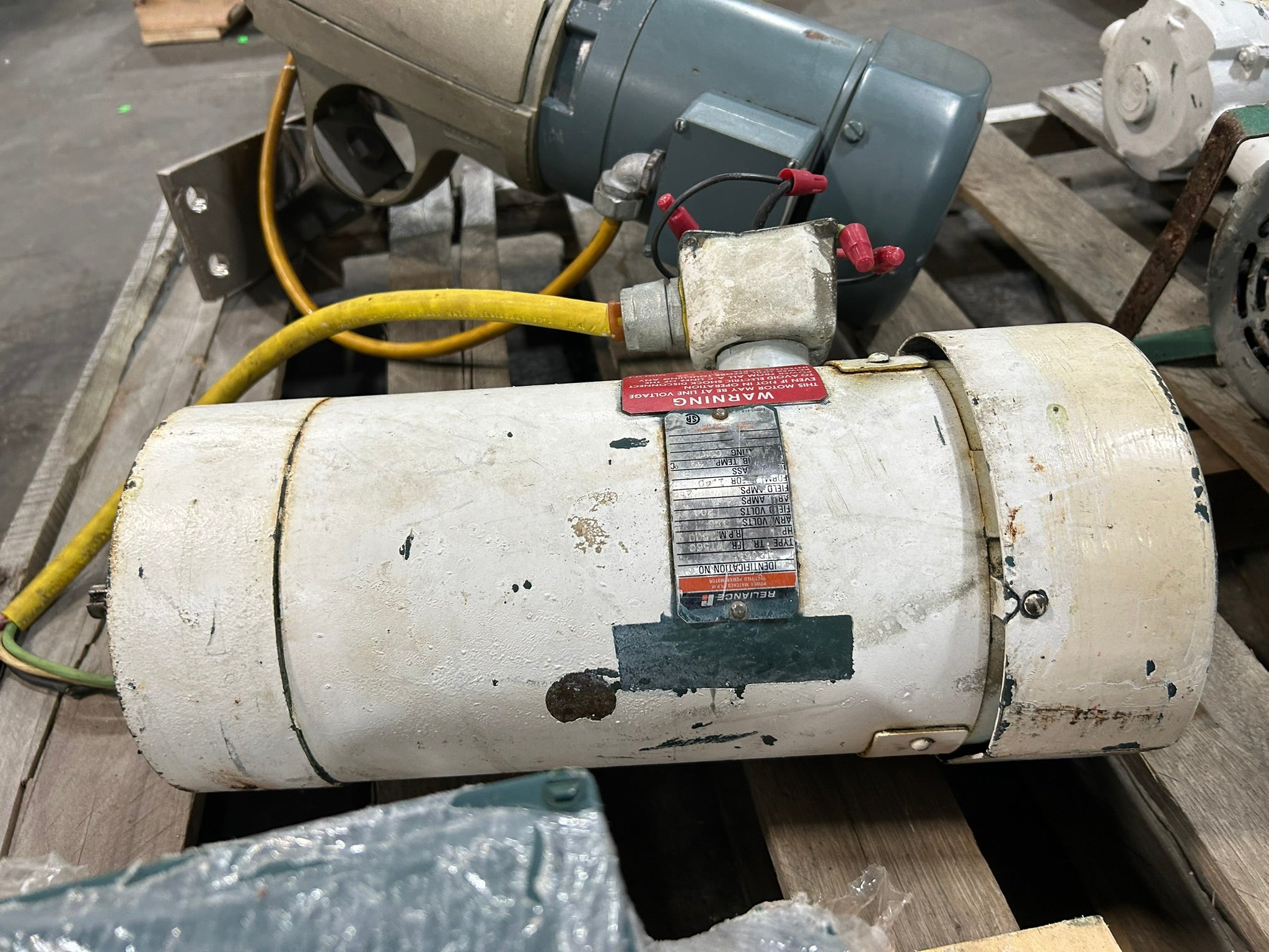 Reliance Electric 712063LZ Motor Type TR Frame WT560 HP 1 RPM 2500