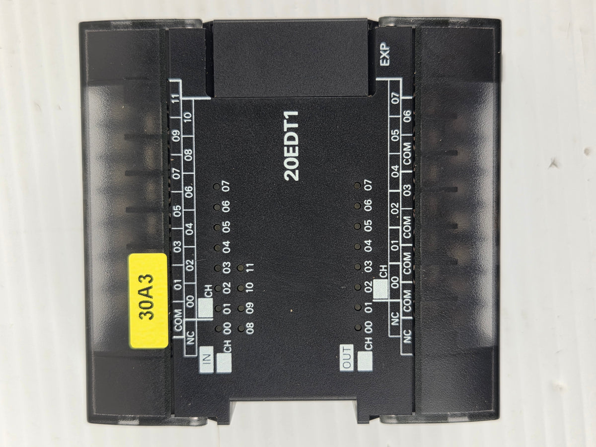 Omron 20EDT1 In/Out Expansion Unit I/O 24VDC CP1W-20EDT1