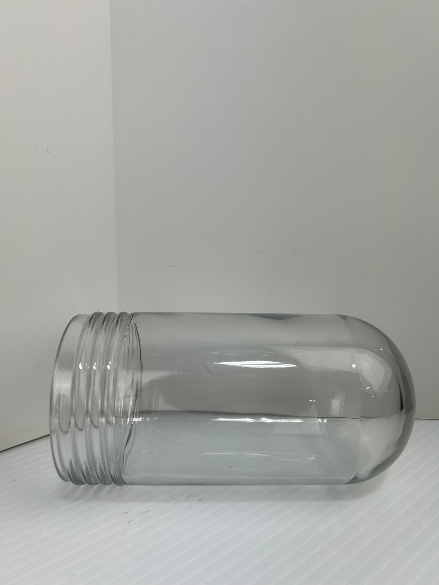 Crouse Hinds V63 Clear Glass Globe Fixture Fitting 6-3/4" Tall - Lot of 2