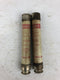 Gould Shawmut TRS5R Time Delay Fuses 5A 600VAC - Lot of 2