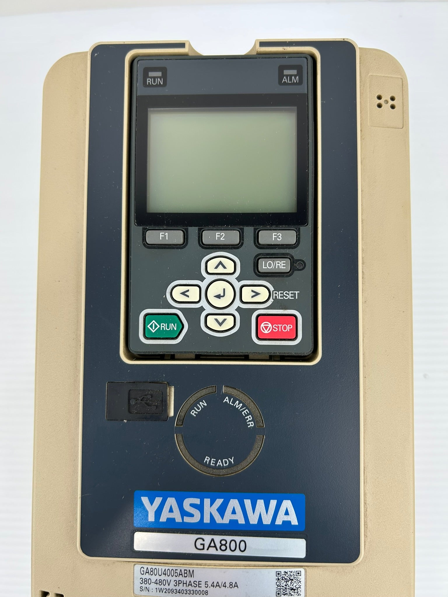 Yaskawa GA80U4005ABM AC Drive GA800 CIPR-GA80U4005ABMA-AAAAAA Rev B 3PH 380-480V