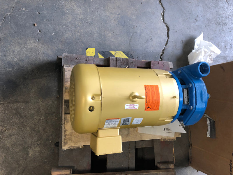 Baldor EJMM3709T Motor with Gould Pump 5BF1K9H0