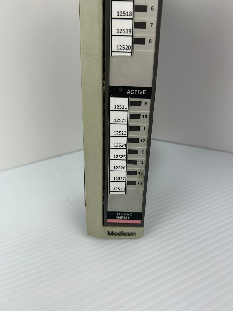 Gould AS-B805-016 16PT Modicon Input PLC Module 115VAC