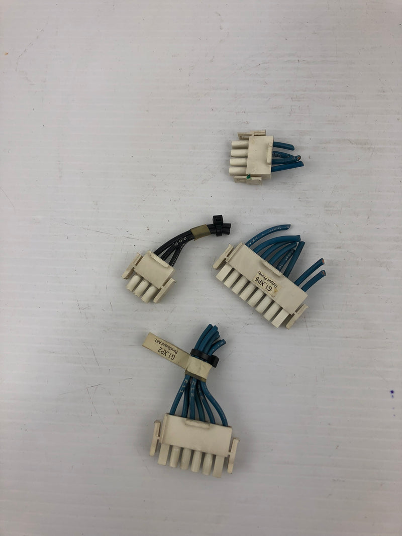 ABB Robotics G1.XP5, G1.XP3, G1.CXP2 Connectors - Lot of 4