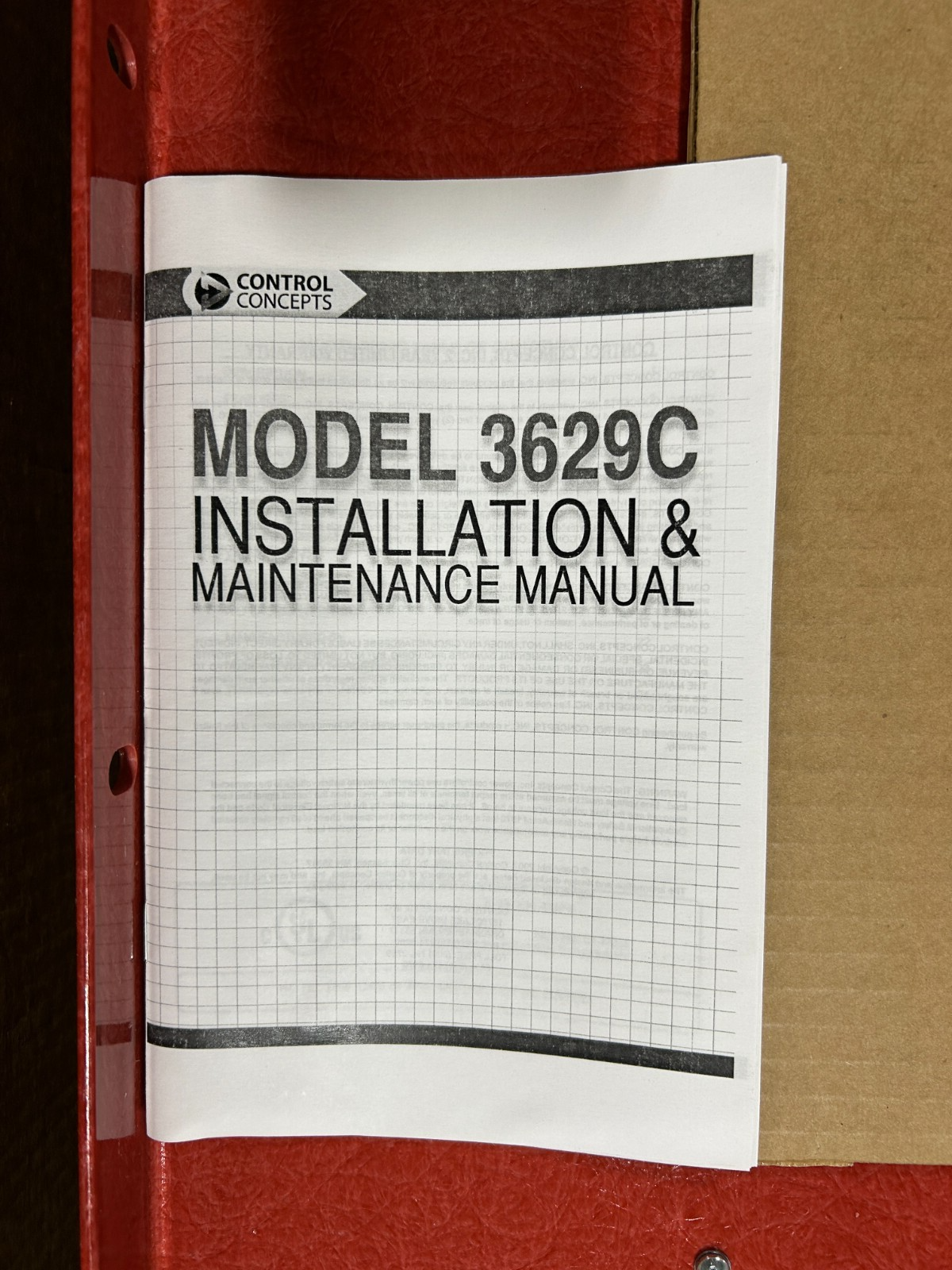 Control Concepts 3629C-V-480V-120A-4/20mA SCR Power Controller 480VAC 120A 3PH