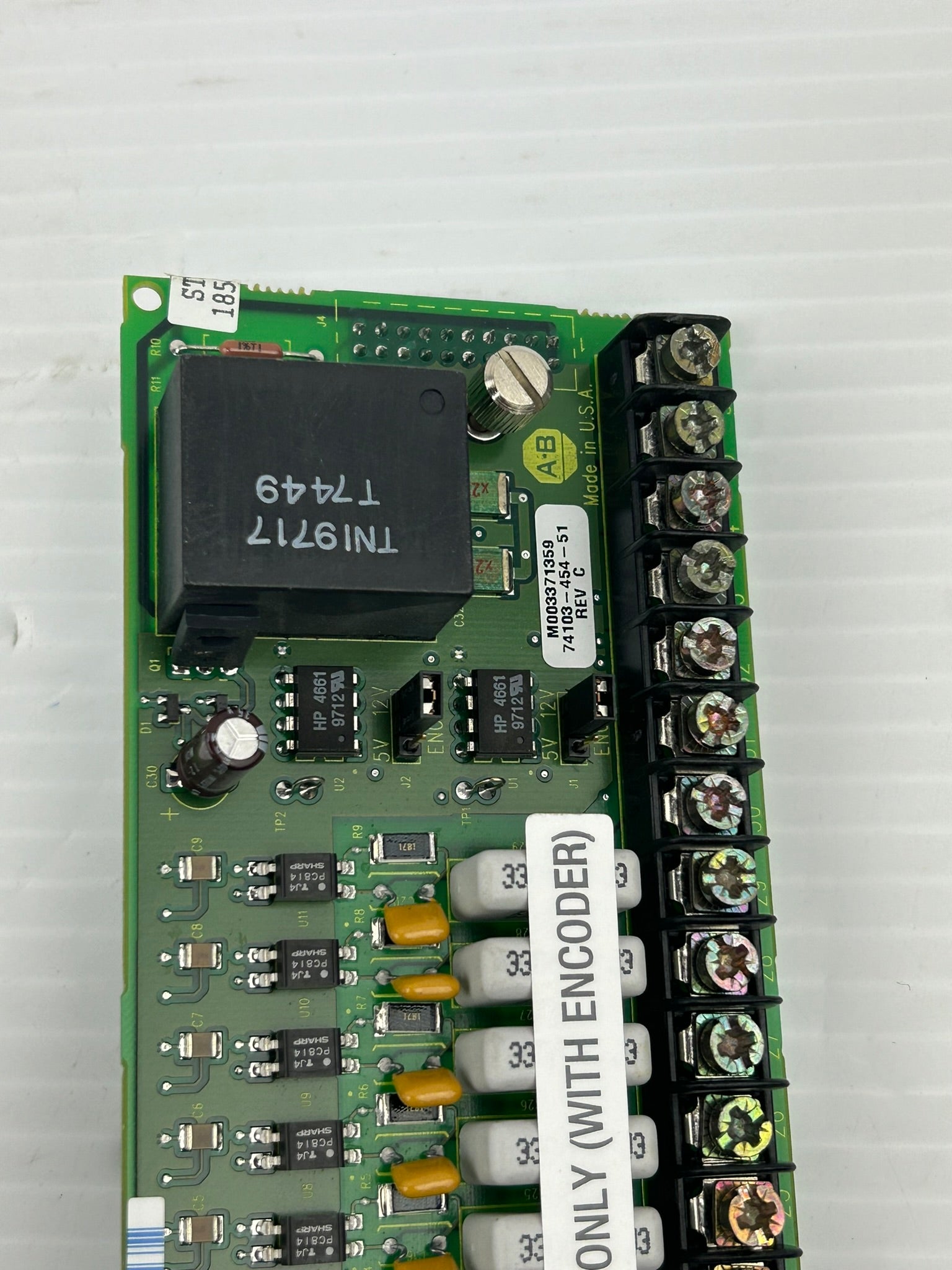 Allen Bradley 74103-454-51 Circuit Board M003371359 Drive Interface Board Rev C