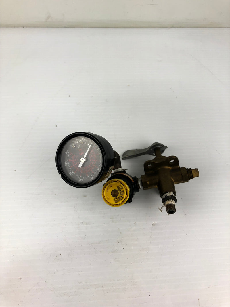 Parker 14R113FC Pressure Regulator with Gauge