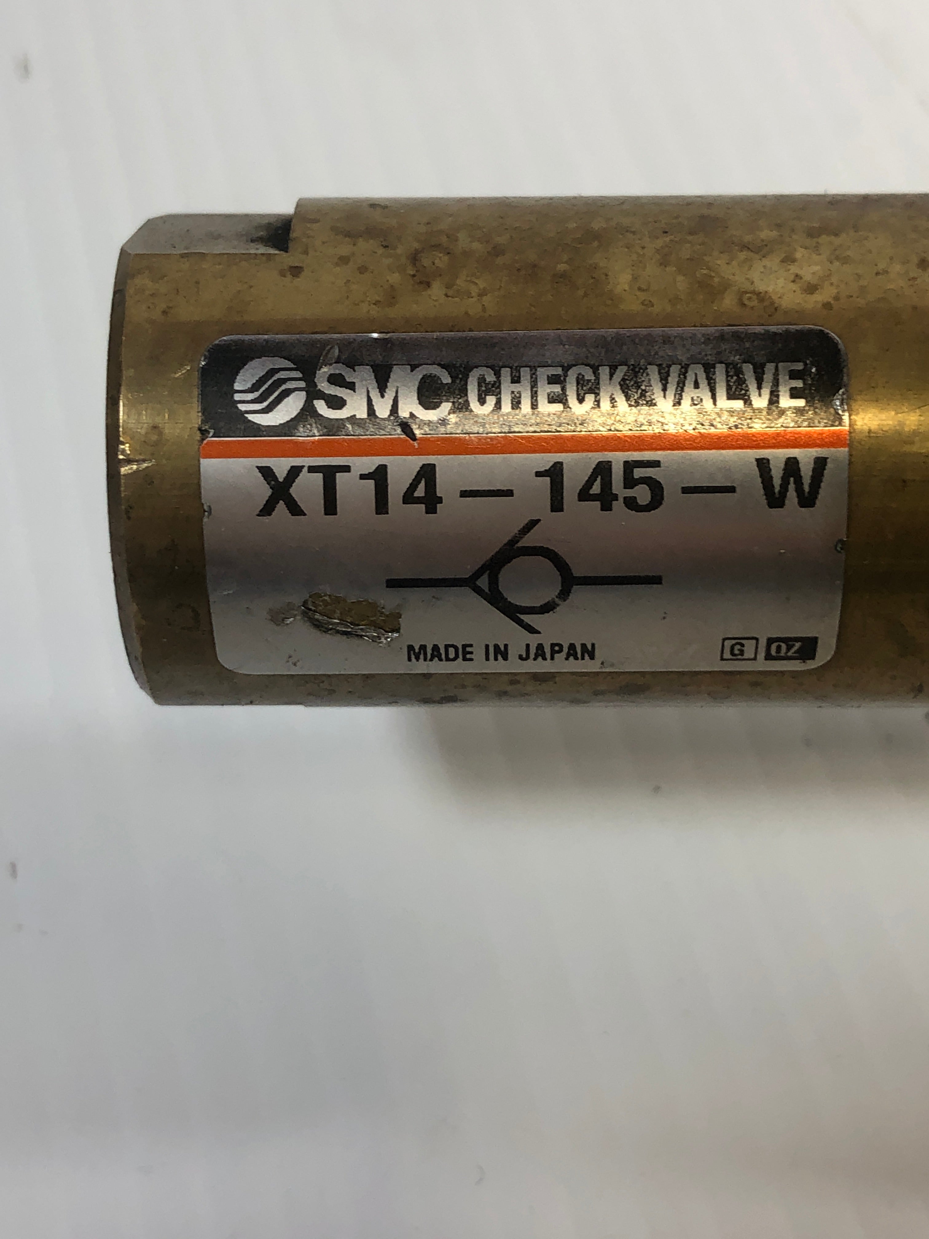 SMC Check Valve XT14-145-W Assembly