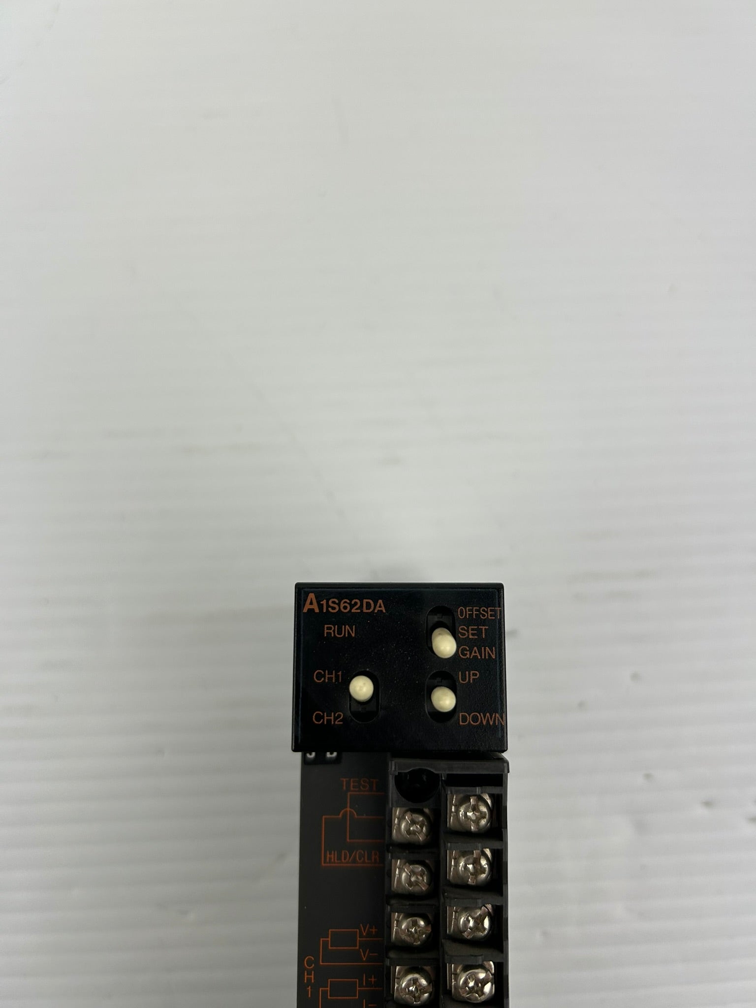Mitsubishi A1S62DA D/A Converter Unit PLC Module 0~+/-10V 4~20mA