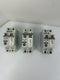 Allen-Bradley 1492-CB2 Circuit Breaker H040 Series B 480VAC 4A 2P - Lot of 3