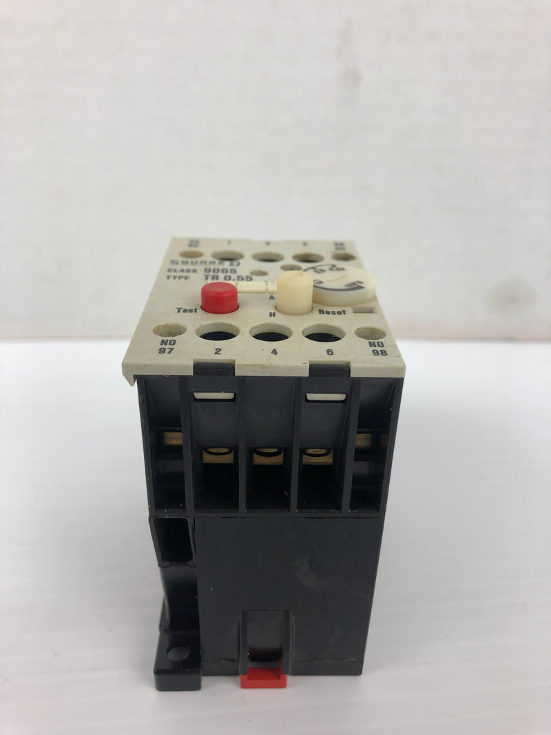 Square D TR 0.55 Overload Relay Class 9065 660V 10A