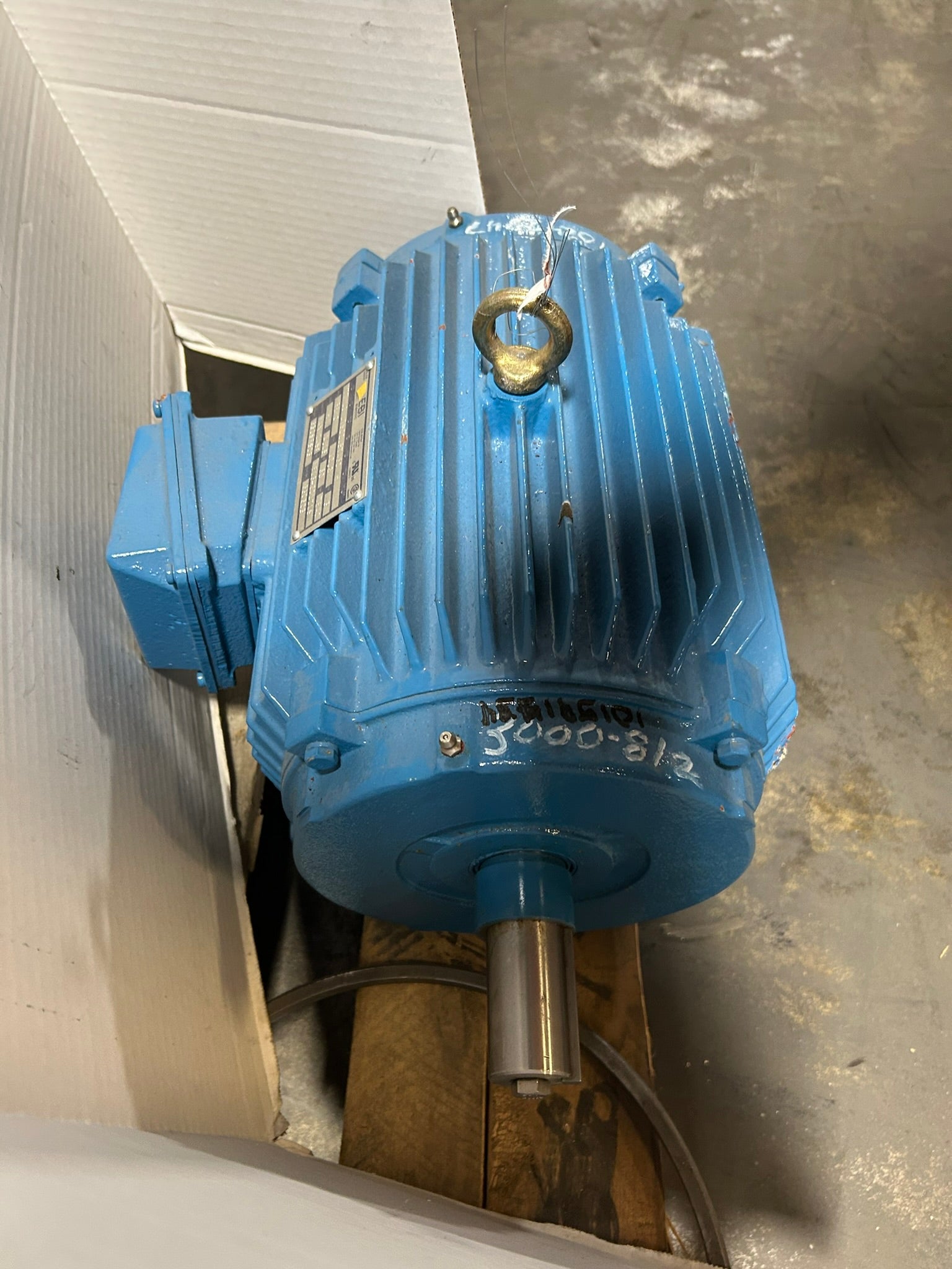 EBI Electric RTT AC Electric Motor 10 HP 1780 RPM 215T Frame 3 PH 60 Hz