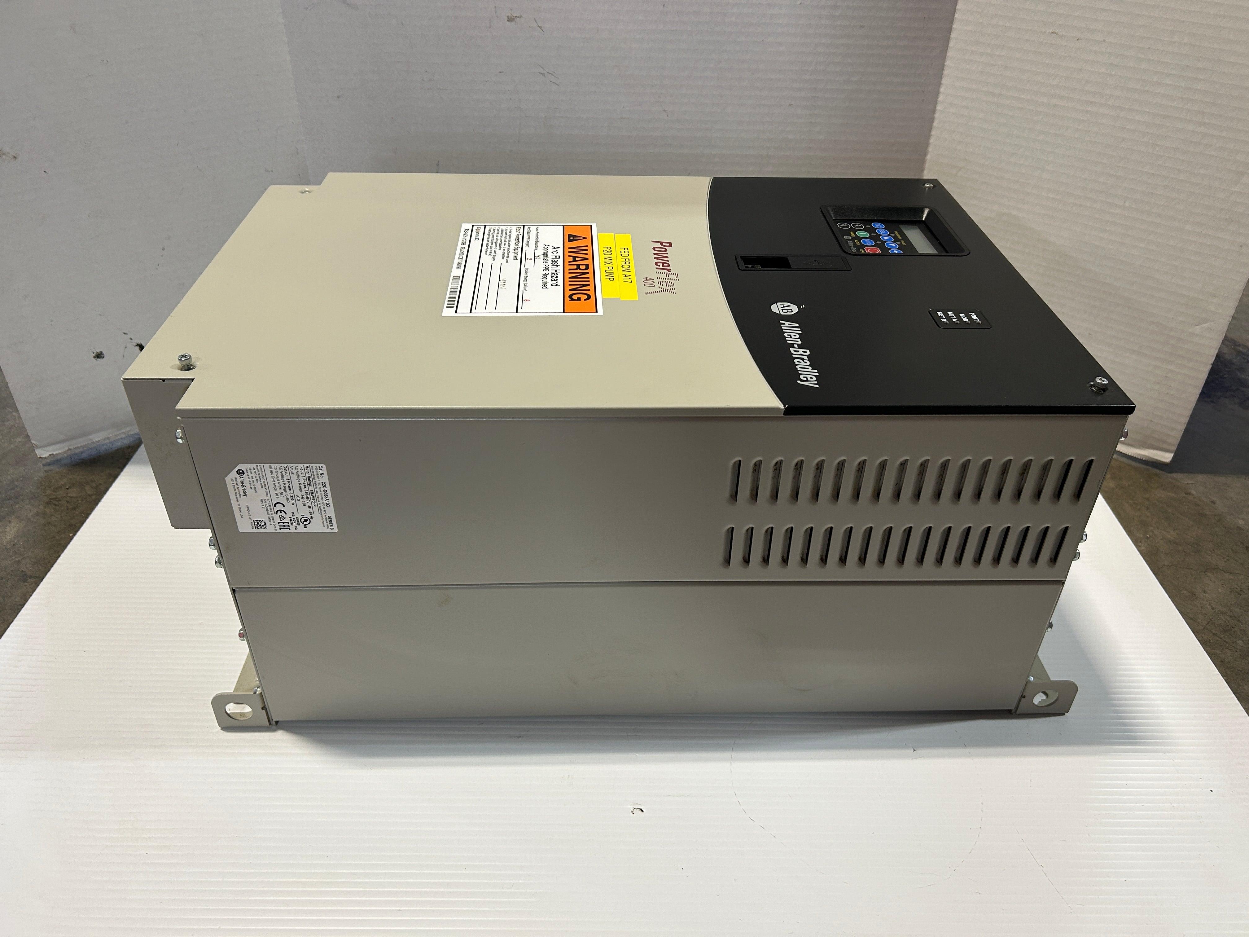 Allen-Bradley 22C-D088A103 PowerFlex 400 AC Drive 60HP 45kW 3PH Series B