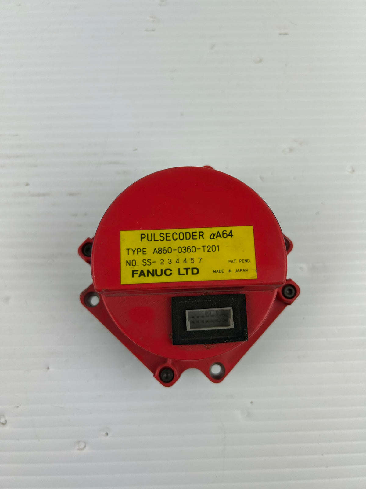 Fanuc A860-0360-T201 αA64 Pulse Coder CNC Servo Encoder