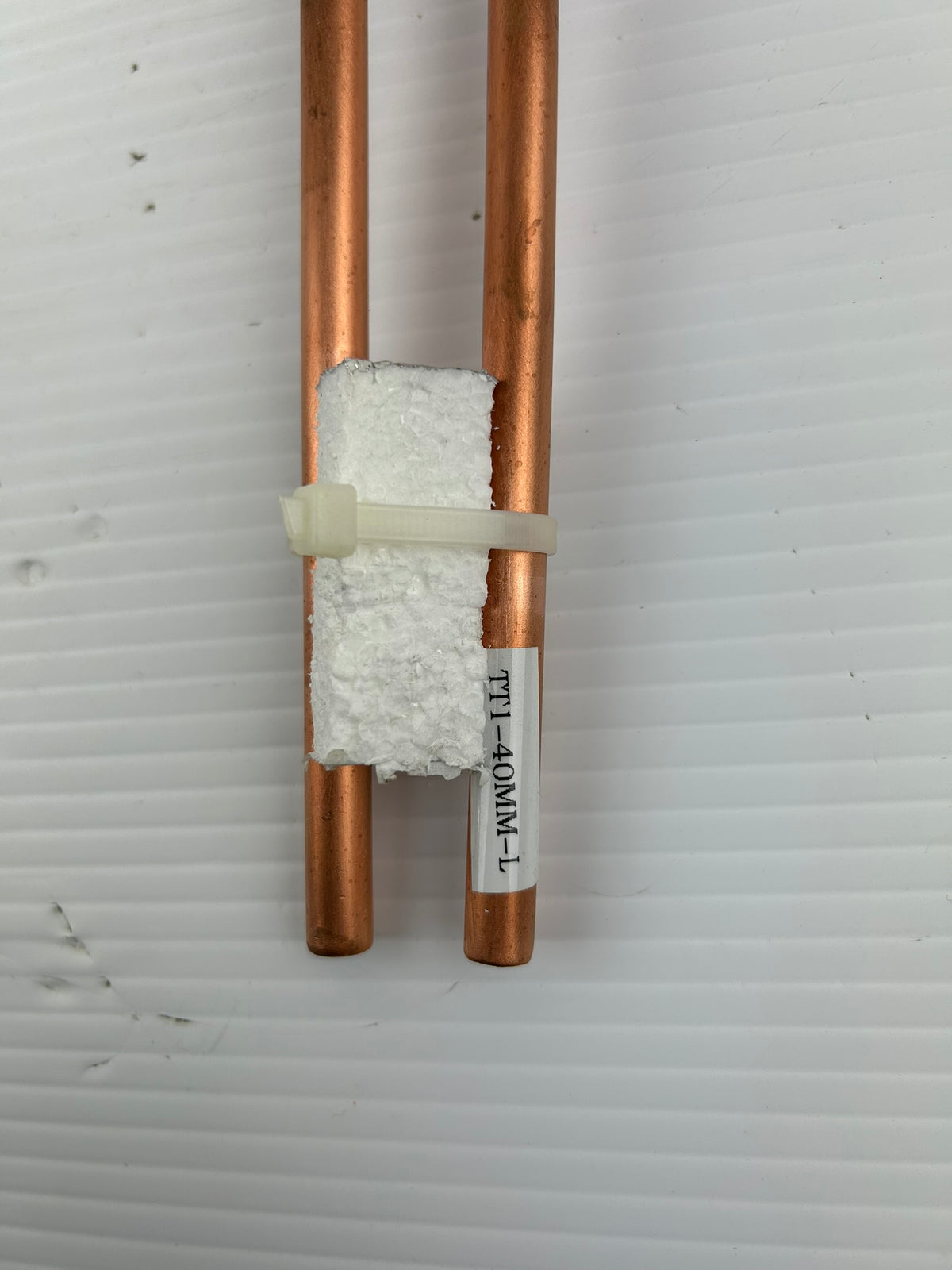 High Frequency Copper Tube Induction Heating Coil for Welding TT1-40MM-L Orange