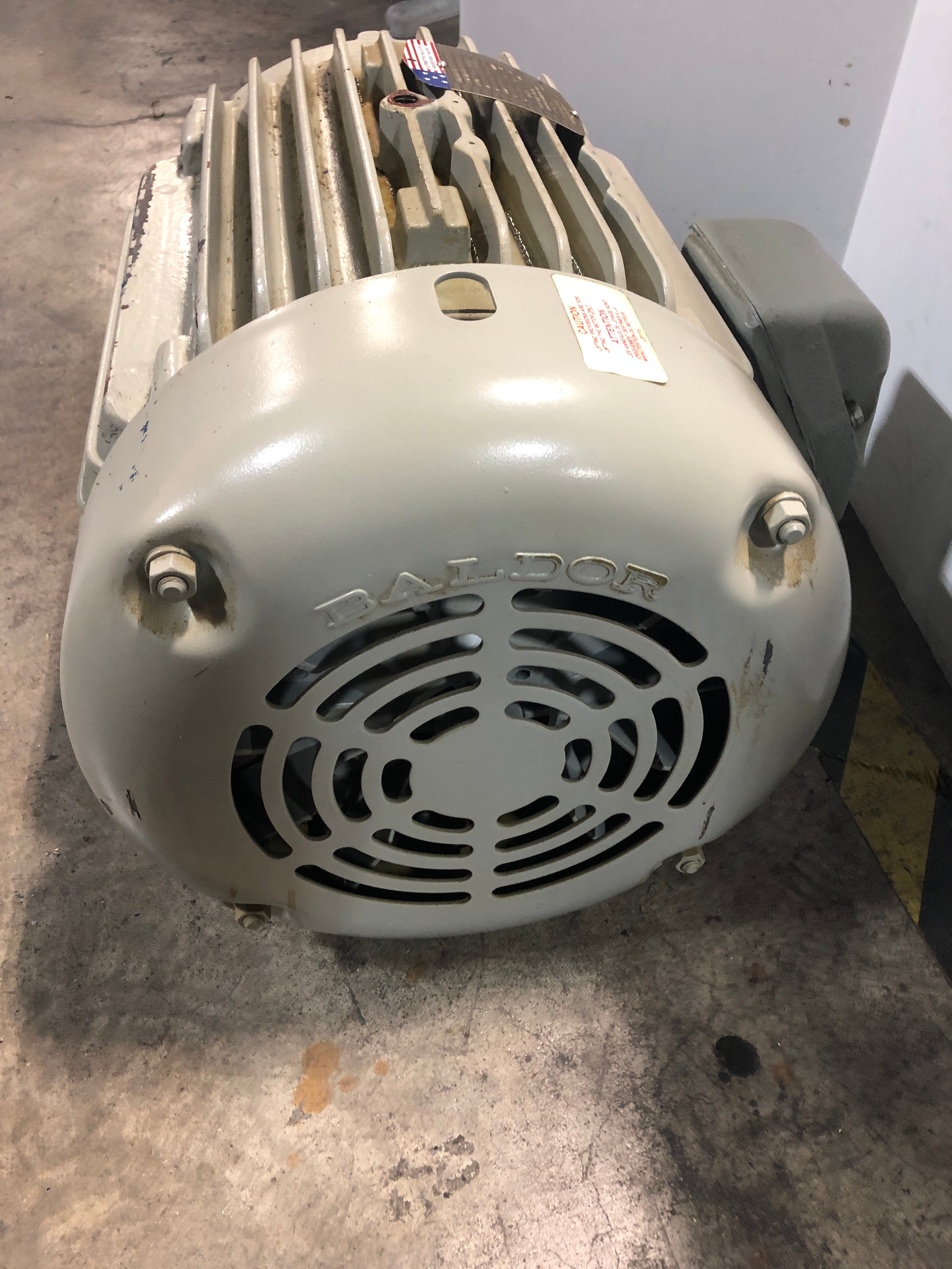 Baldor AM2275-4 High Efficiency Motor 5 HP 400 Volts 7 Amps 1170 RPM 3 PH