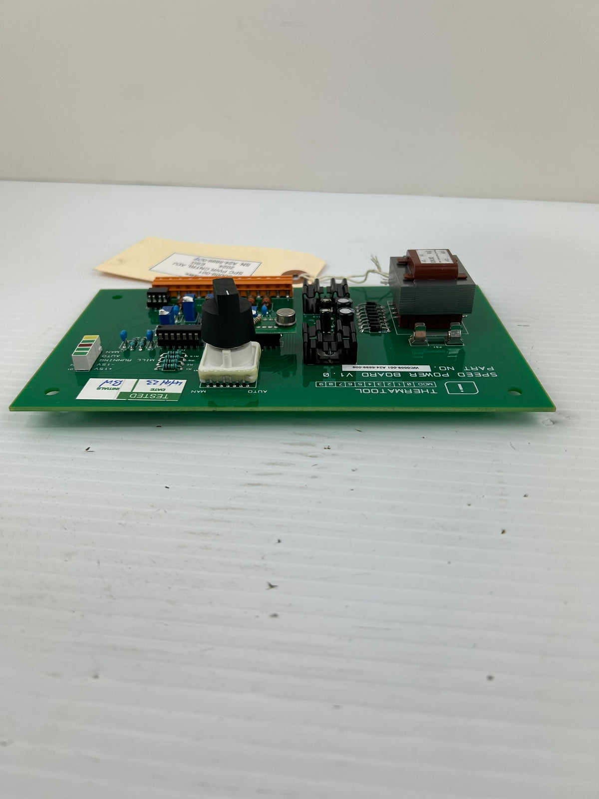 Thermatool WC0009-001 Speed Power Control Board V1.0 A24-5899-009