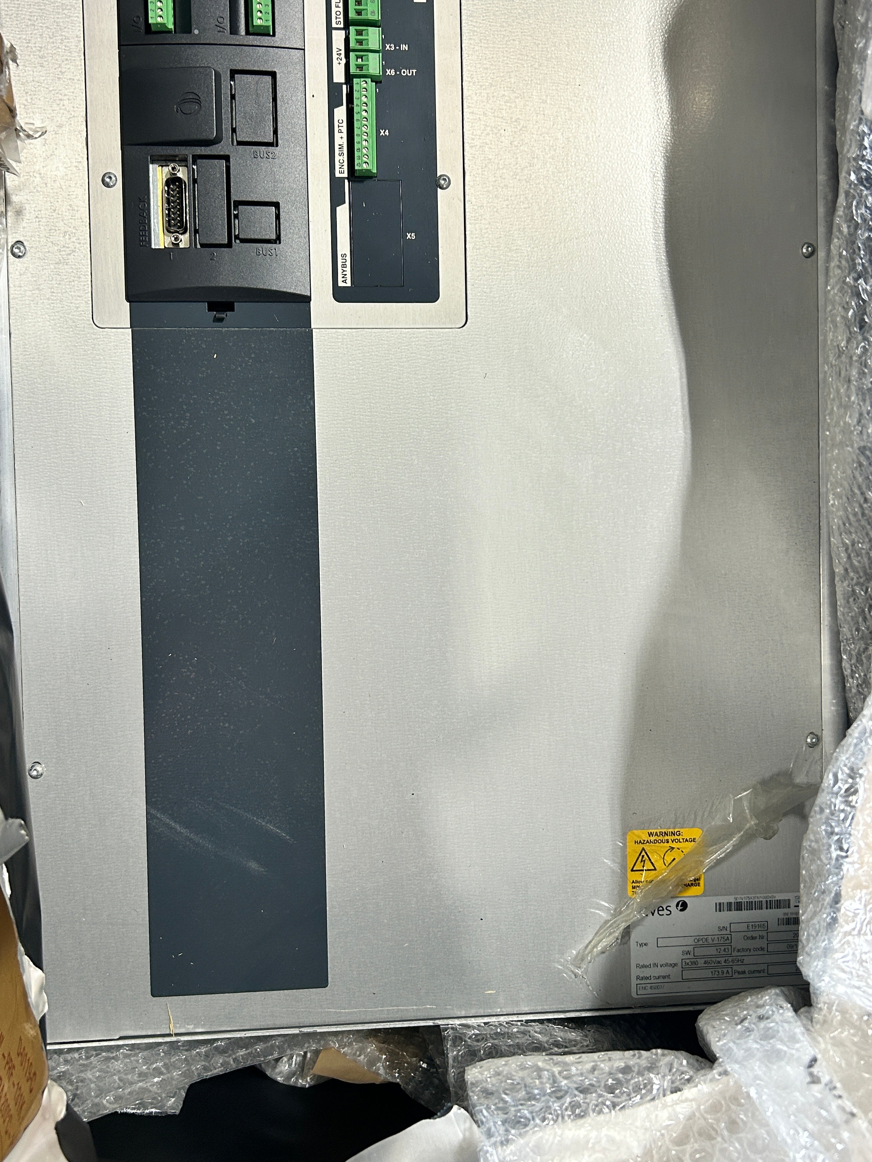 Fives OPDE V-175A AC Variable Frequency Drive VFD 380-460V 175A