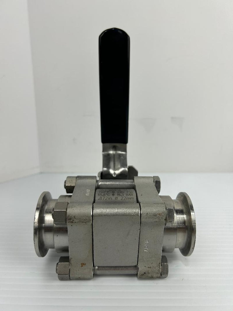 Swagelok SS-65TSC16-NL Stainless Ball Valve 280-300PSI