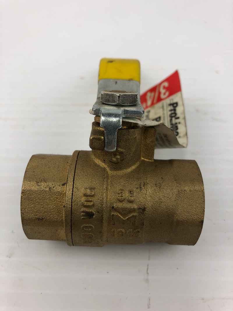 Pro Line Ball Valve 600WOG 3/4"