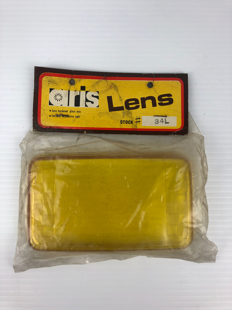 Aris 34L Yellow Glass Lens For Automotive Light