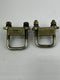 Kindorf E-760 Beam Clamp 2" Wide x 3" Long - Lot of 2