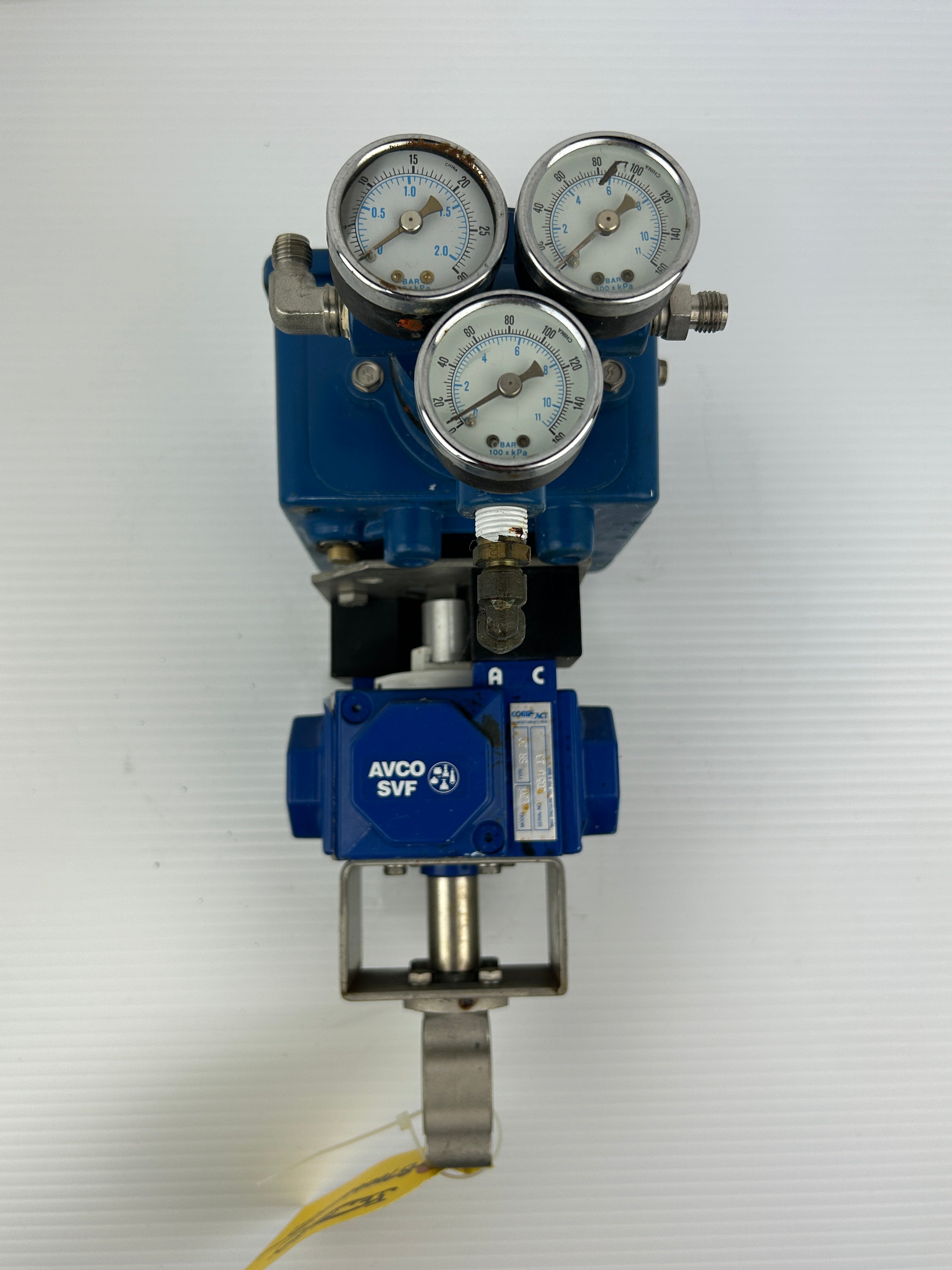 Compact H20 SR 2C Turn Actuator AVCO SVF Valve Positioner 1/2” B76666TT-SE-HS20