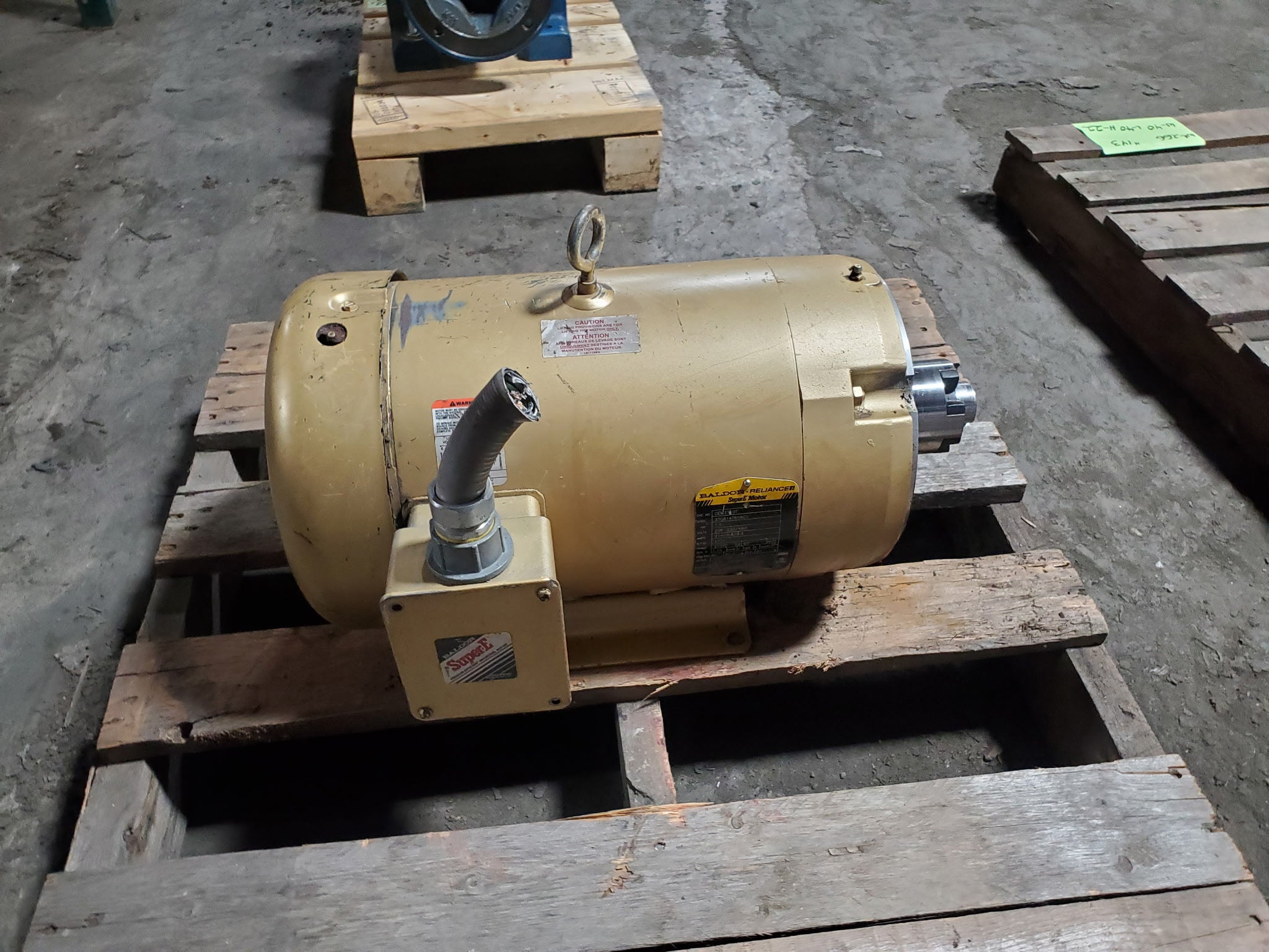 Baldor Reliance CEM3710T Super-E 7.5HP 3PH TEFC Electric Motor 208-230/460V