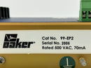 Baker 99-EP2 A/D Bus Export Box 500VAC 70mA