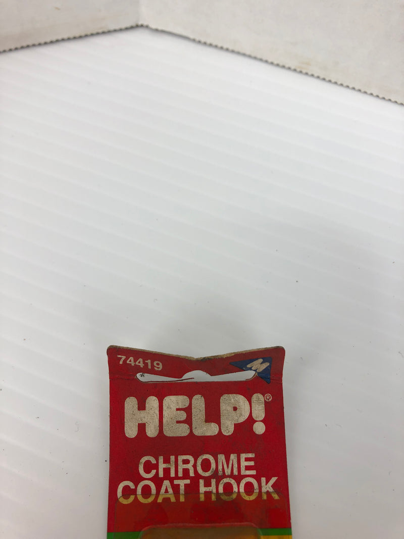 Help! 74419 Chrome Coat Hook For GM 1968 and Up