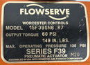 Worcester Controls Flowserve 15F39SN6 R7 Pneumatic Actuator 1WK706666TTTC R0