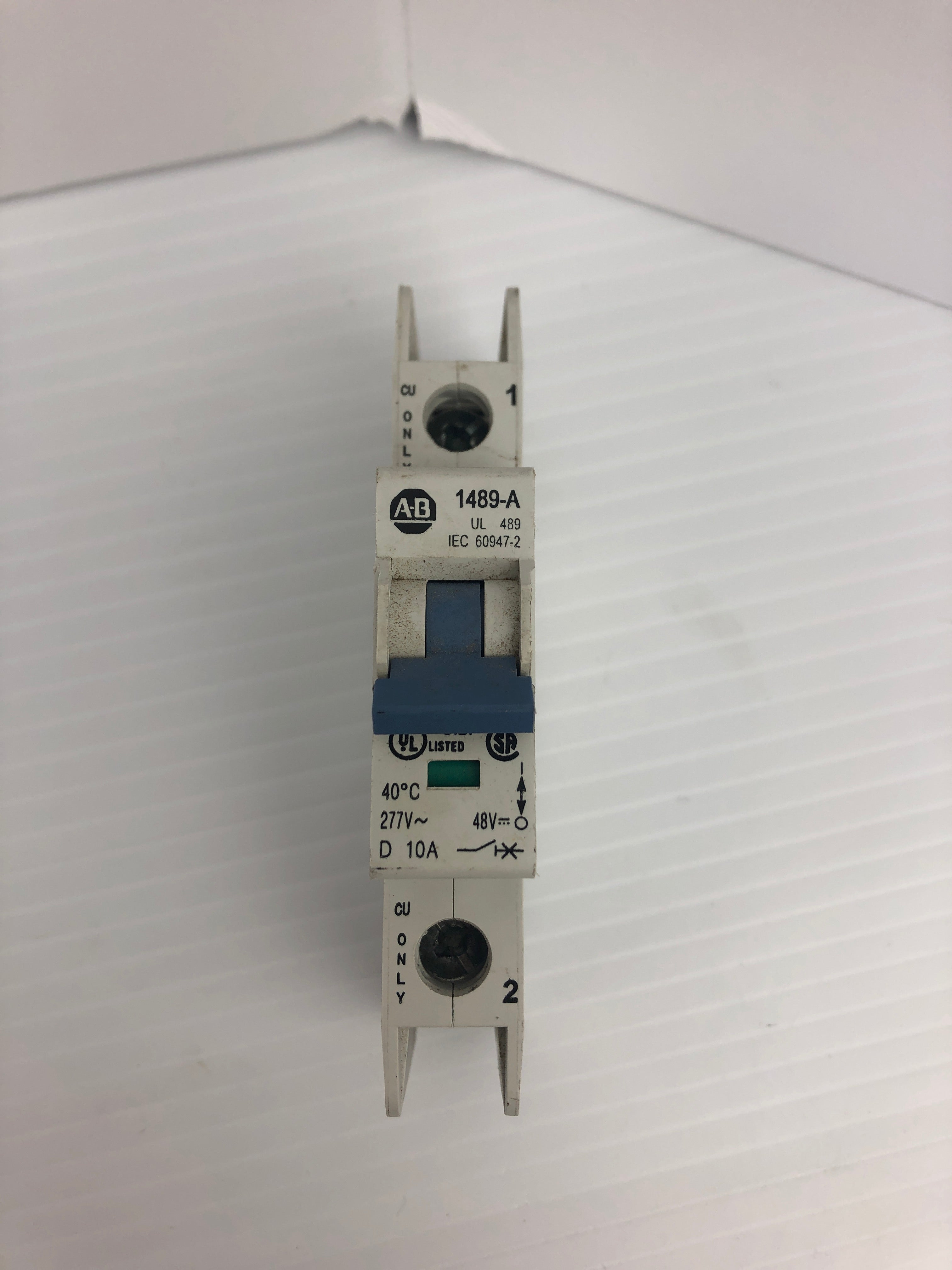 Allen-Bradley 1489-A1D100 Circuit Breaker Ser. A 10A 1P - Lot of 5