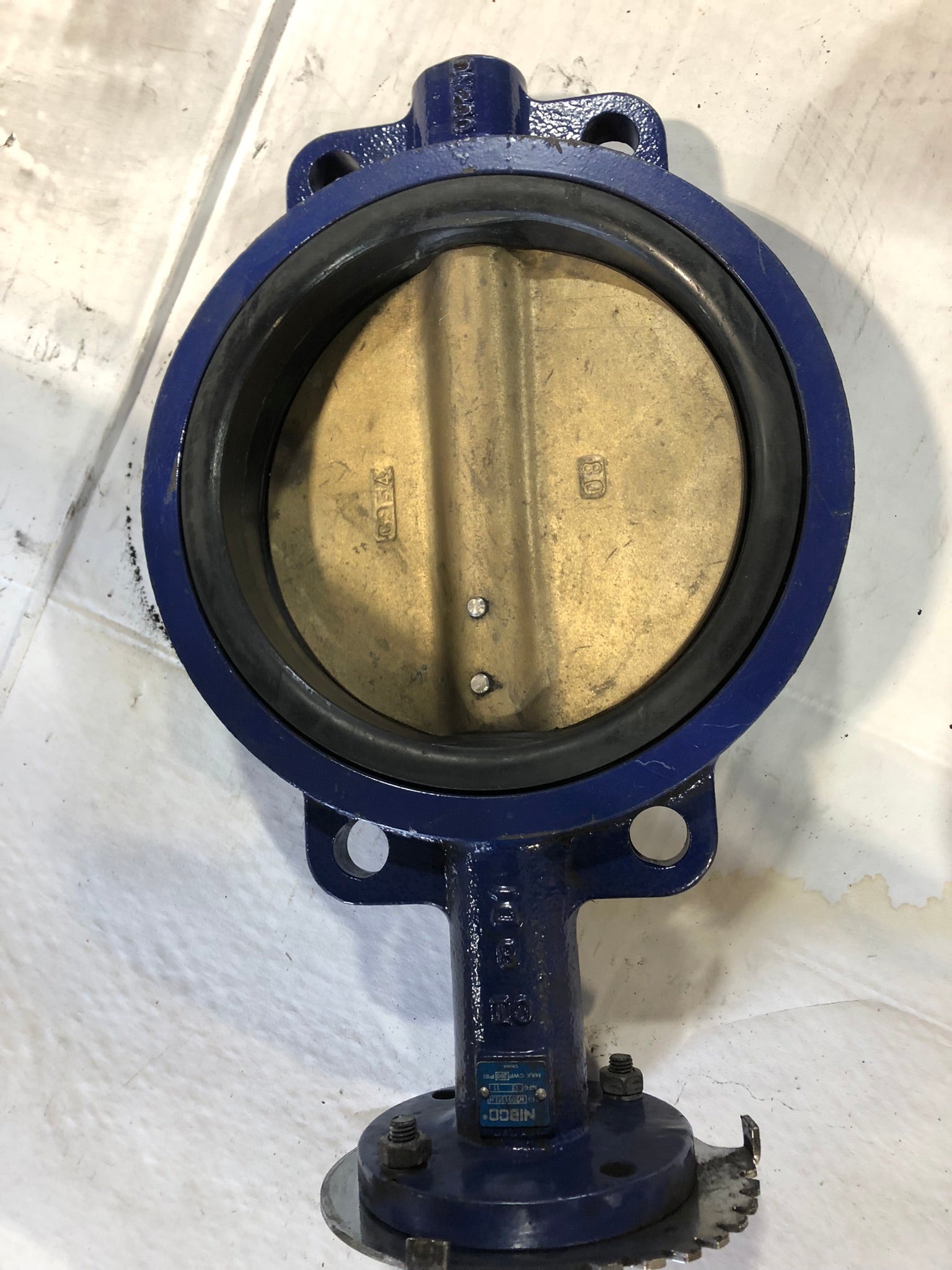 Nibco N200135LH 200W0G Butterfly Valve 200PSI
