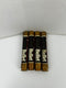 Bullet ESCR8 Dual Element Time Delay Fuse Class: RK5 600V 8A - Lot of 4