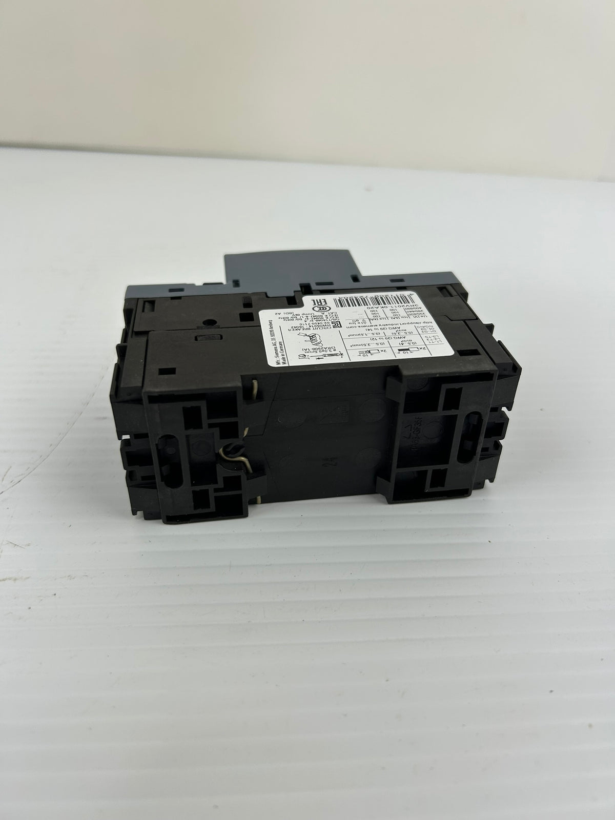 Siemens 3RV2011-0KA20 Circuit Breaker 0.9-1.25A