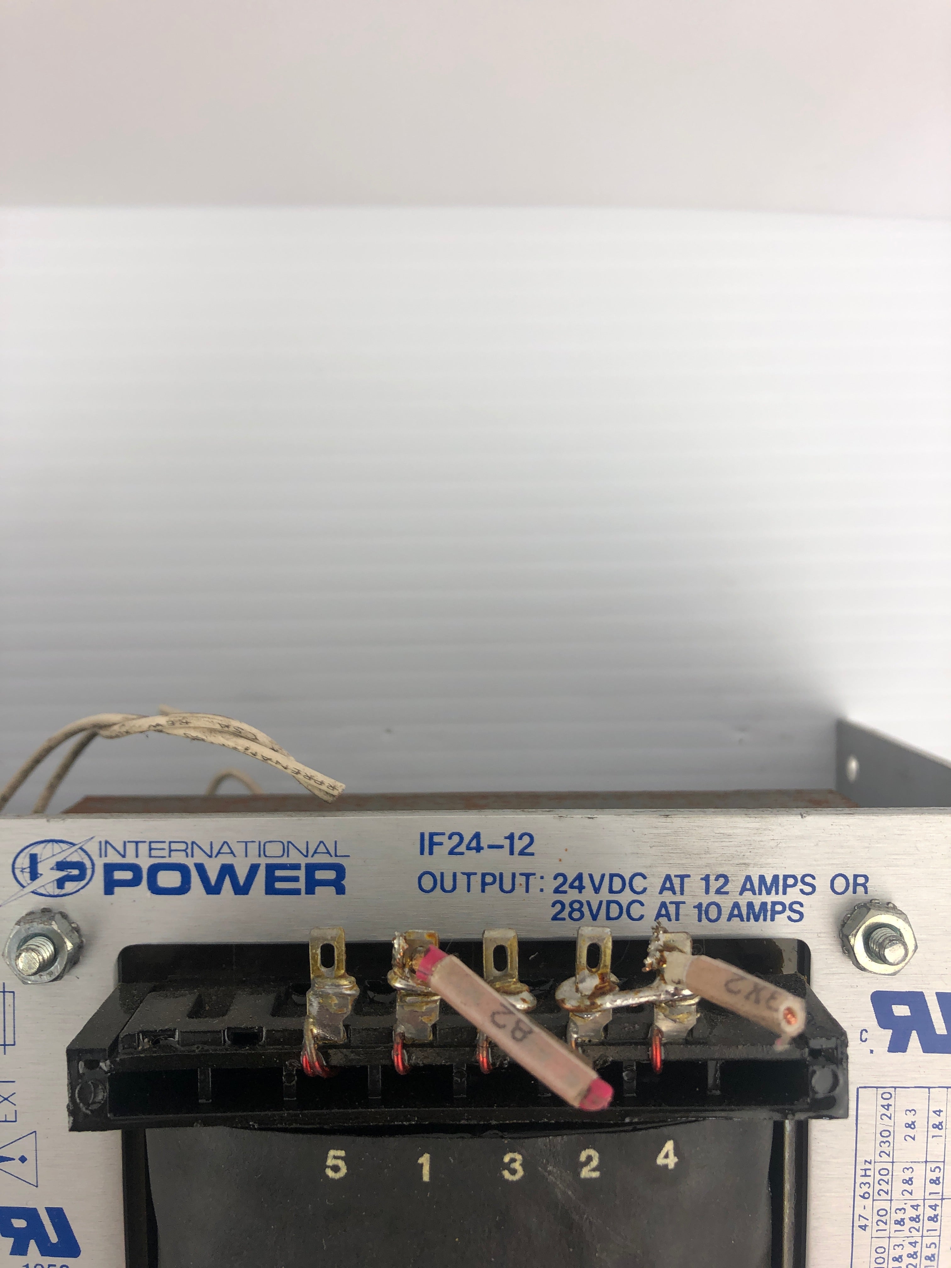 International Power IF24-12 Power Supply