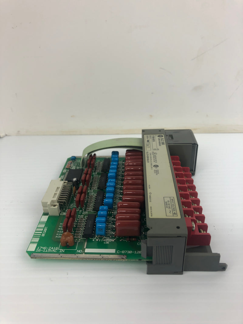 Allen-Bradley 1746-IA16 PLC Input Module SLC 500 Ser. C 85-132VAC 50/60Hz