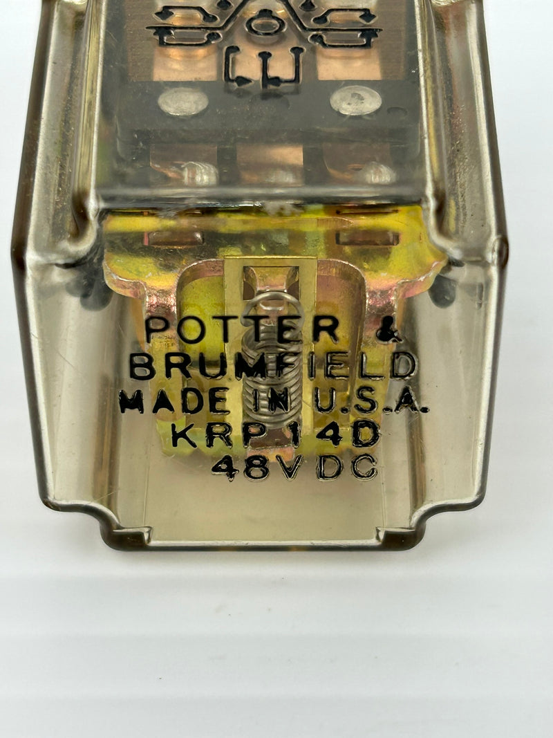 Potter & Brumfield KRP14D Relay 48VDC - Lot of 5