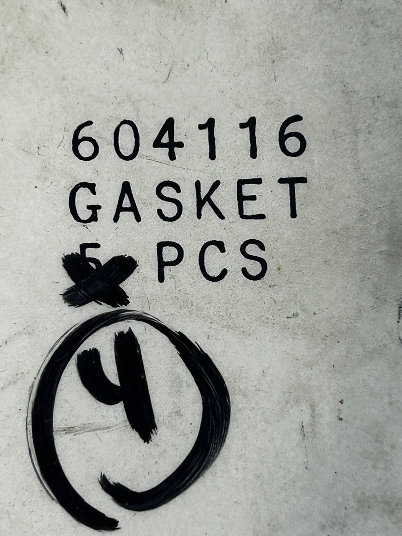 Toro 604116 Gasket - Lot of 4