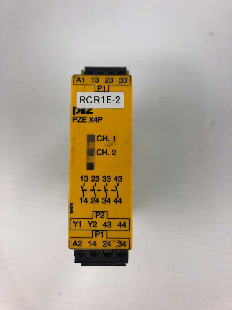 Pilz PZE X4P Safety Relay 24VDC 2,5W