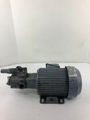 Nippon NOP FELQ-8T Induction Motor TOP 2MY 750 Trochoid TOP-212 HA Pump