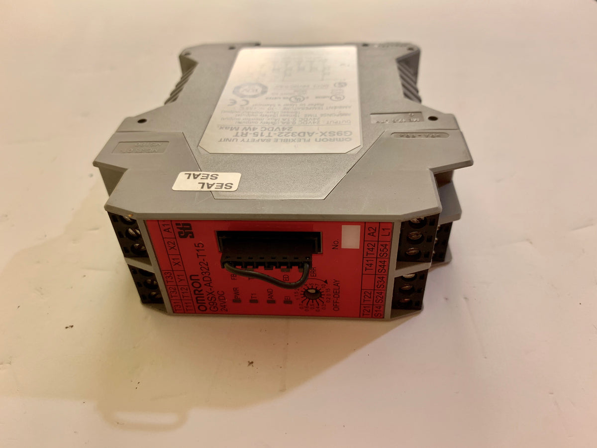 Omron G9SX-AD322-T15-RT Flexible Safety Unit Relay 24VDC
