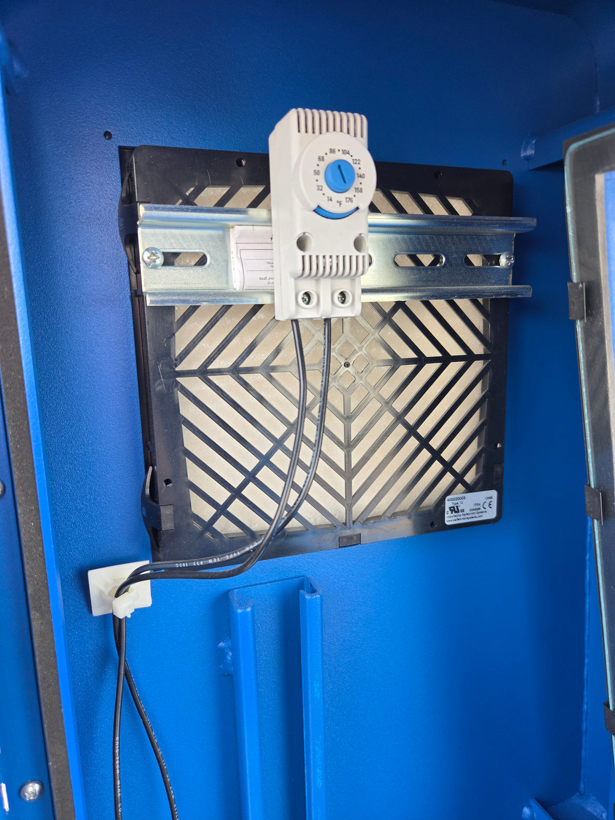 ITS Enclosures IS603027-12-B Icestation Mobile Computer Cabinet Enclosure 39497