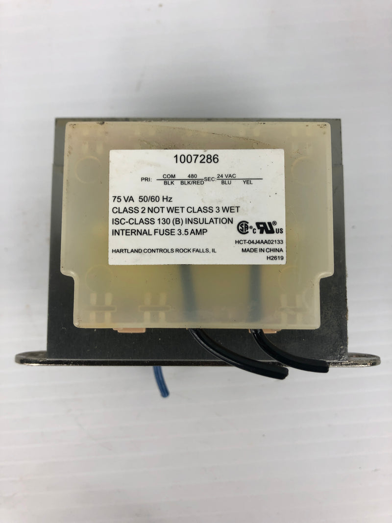 Hartland Controls 1007286 Transformer 75VA 3.5A 50/60Hz