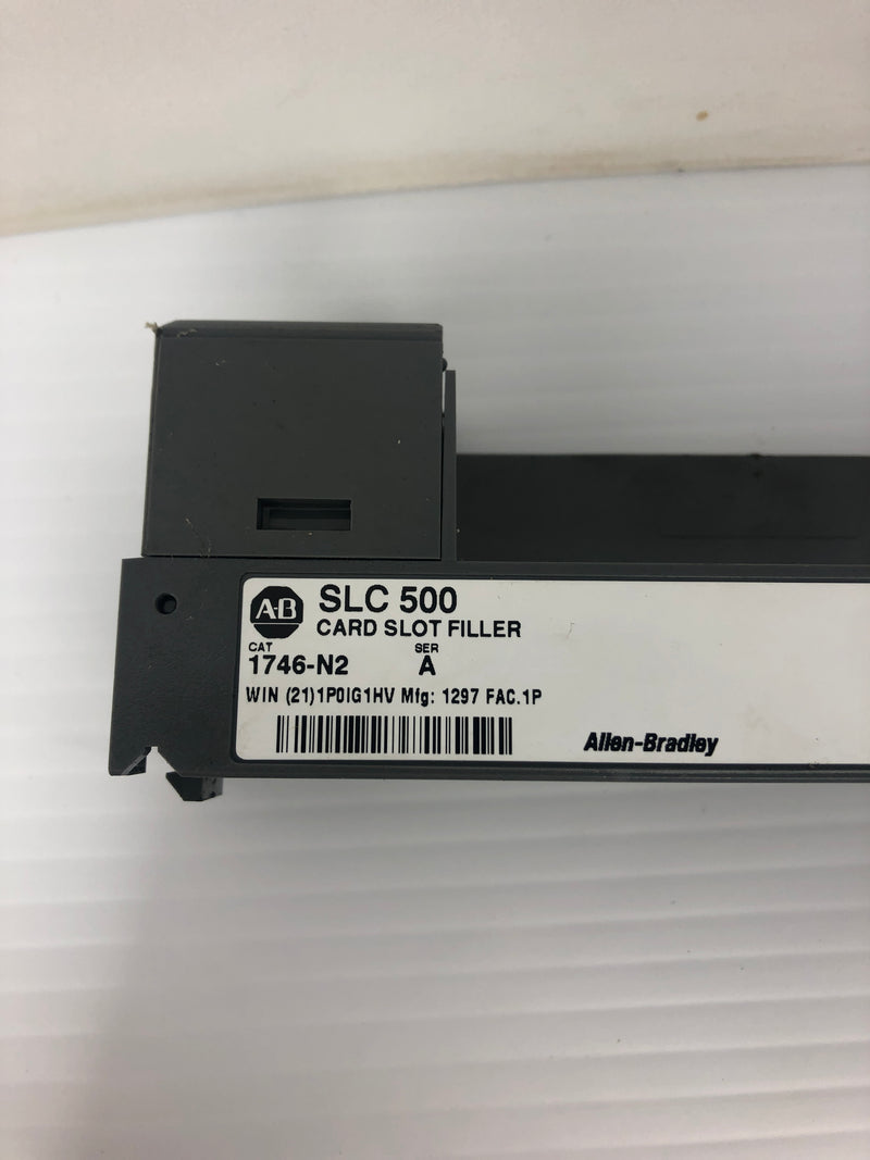 Allen-Bradley 1746-N2 Card Slot Filler SLC 500 Ser. A - Lot of 2