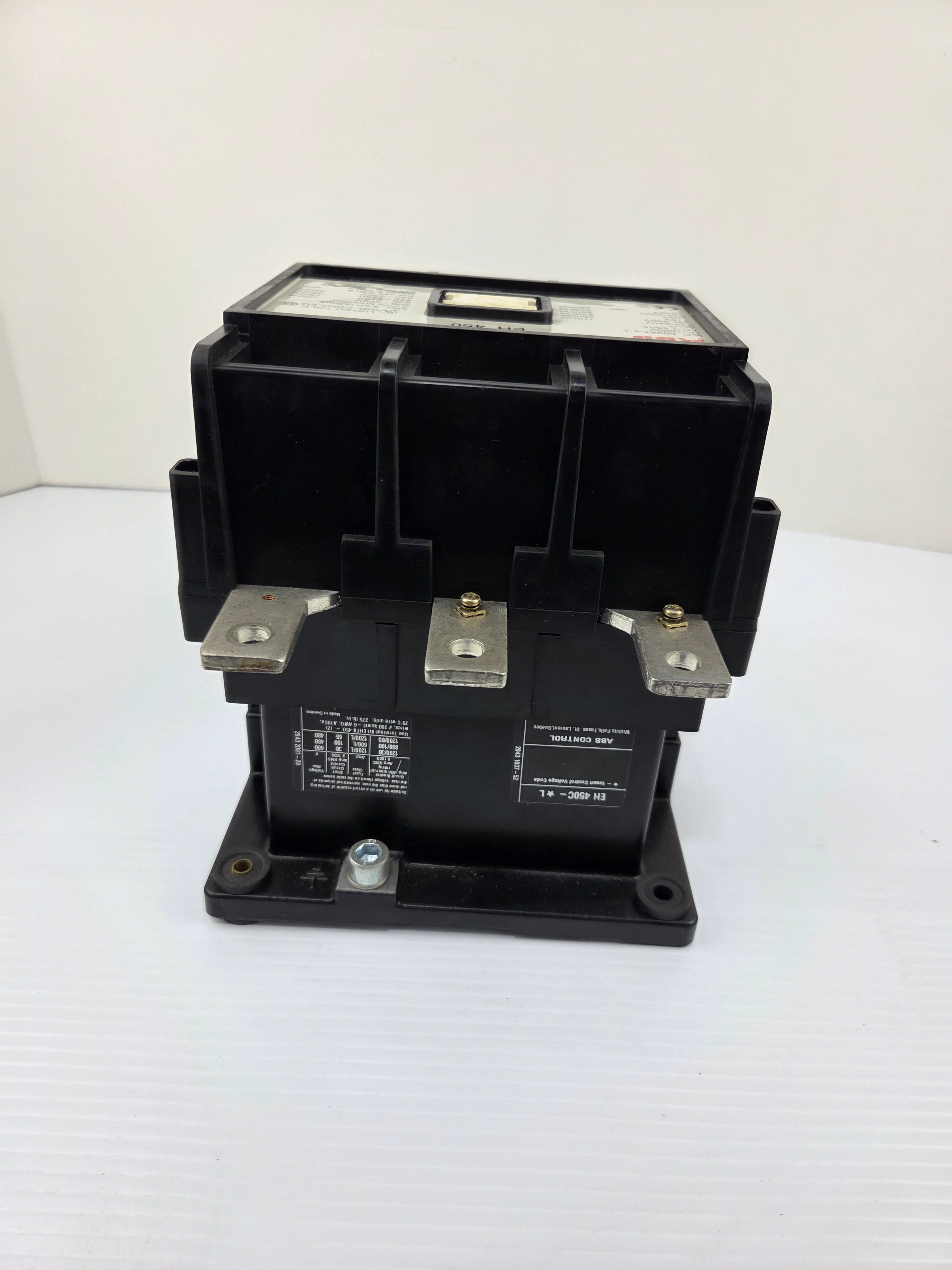 ABB EH450C-1 Contactor 3-Pole 120V Coil 550A 1000V Motor Starter EH 450C-*L