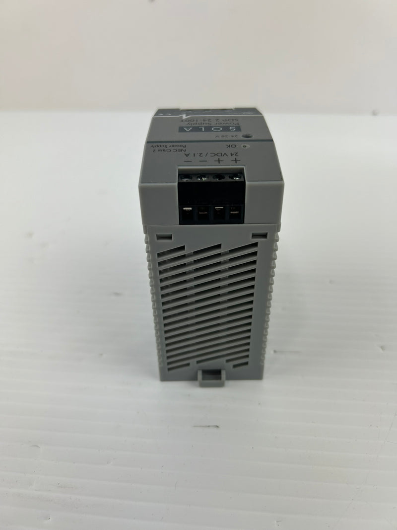 Sola SDP 2-24-100T Power Supply 24VDC 2.1A