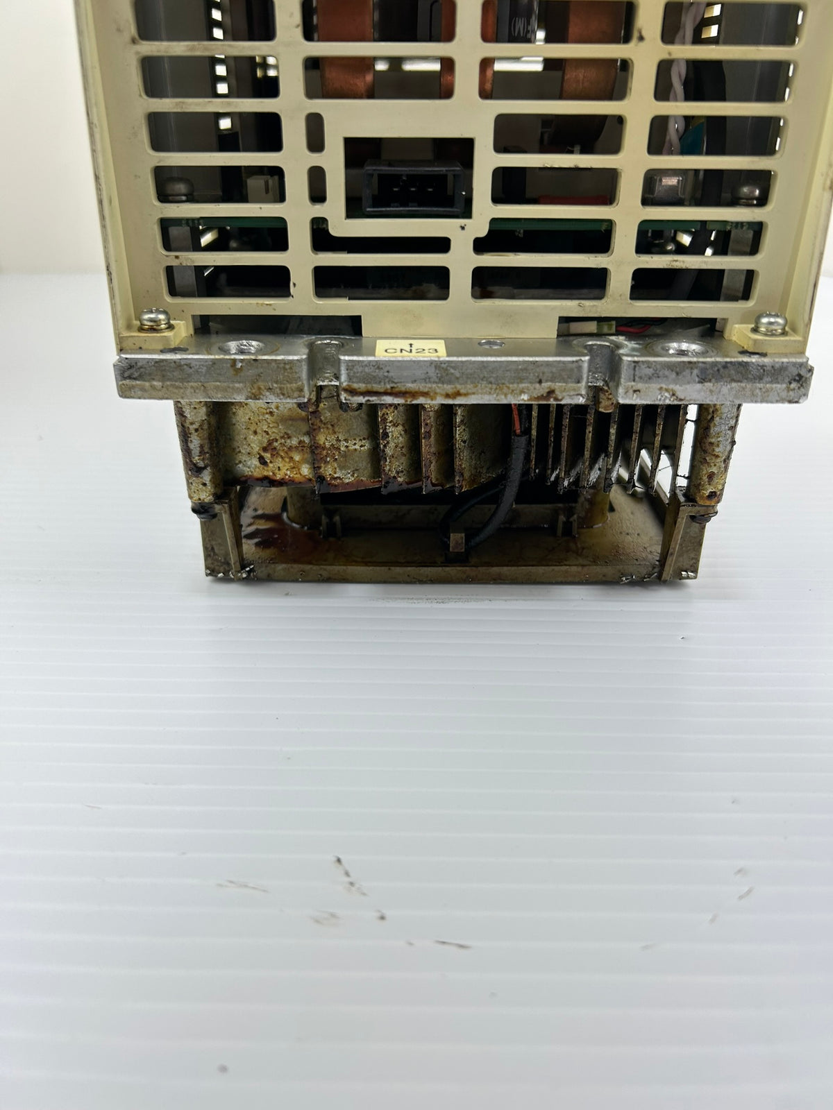 Mitsubishi MDS-C1-SPH-220 Spindle Drive 22kW 200V 3PH CNC Servo - Cracked Case